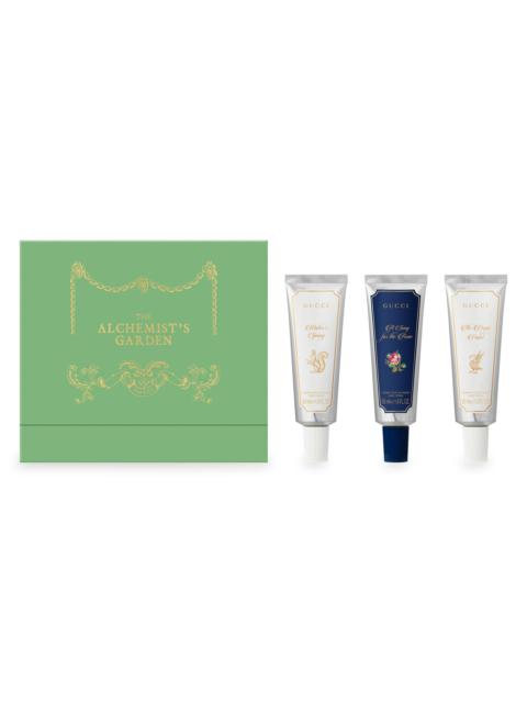GUCCI Women's The Alchemist's Garden 3-Piece Hand Cream Set
