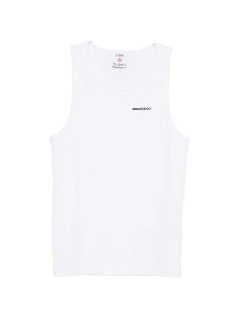 CASABLANCA Casablanca Logo-print Tank Top