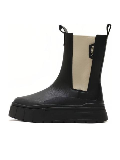 PUMA (WMNS) PUMA Mayze Stack Chelsea Boots 'Black' 386272-03