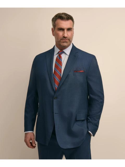 Brooks Brothers Brooks Brothers Explorer Collection Big & Tall Stretch Wool Blend Birdseye Suit Jacket
