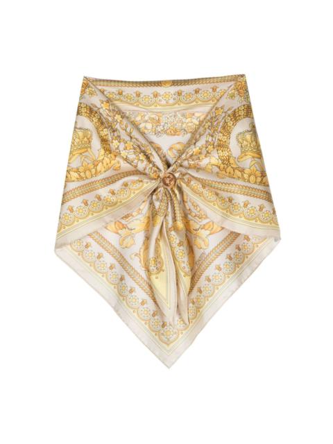 VERSACE Barocco-print foulard