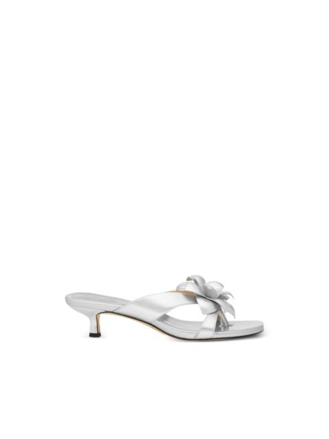 MICHAEL KORS Jacie floral-appliqué sandals