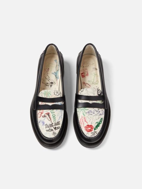 DUKE + DEXTER Wilde Sketch Penny Loafer - Women's