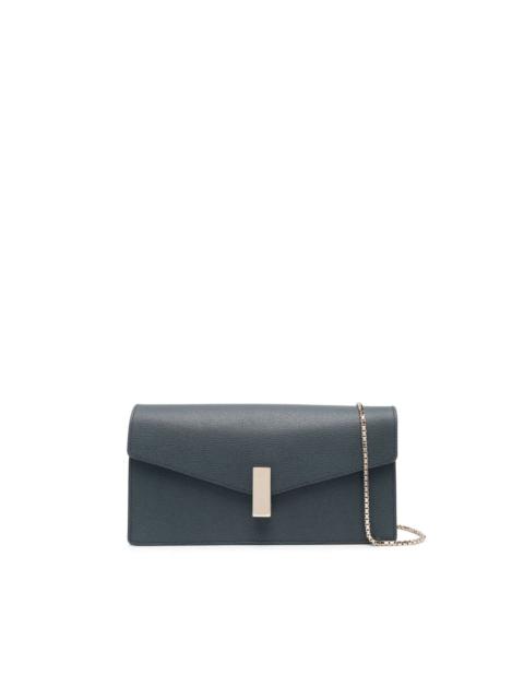Valextra Iside leather clutch