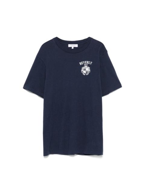 Sporty & Rich Beverly Hills-crest T-shirt