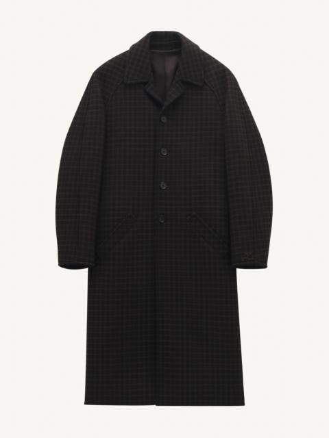 courrèges OVERSIZE WOOL COAT