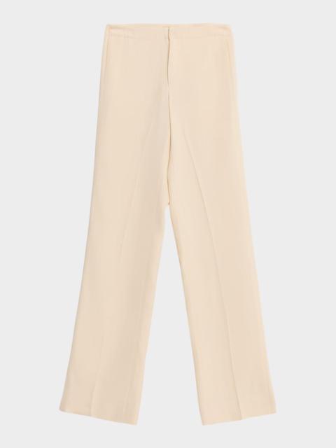 diotima Sine Split Hem Straight-Leg Trousers