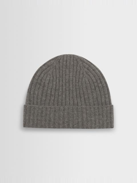 Wax London Belvoir - Grey Wool Fisherman Beanie