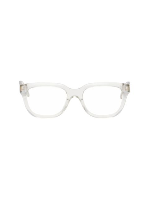 Givenchy Transparent GV Day Rectangle Glasses