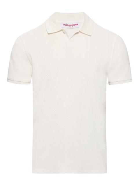 ORLEBAR BROWN Bruno towelling short-sleeve polo shirt