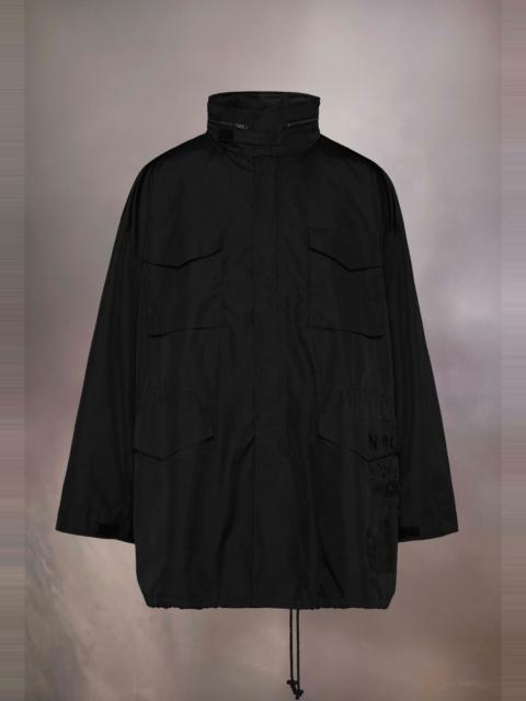 Maison Margiela Black Invitation Coat