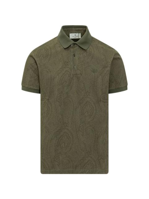 Etro paisley polo shirt