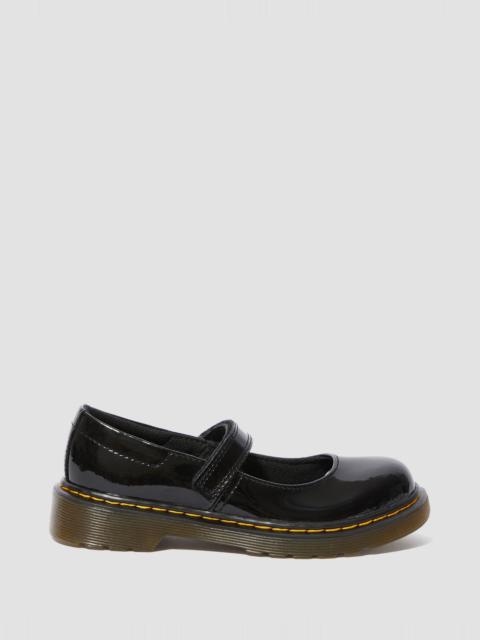 Dr. Martens Junior Maccy Patent Leather Mary Jane Shoes