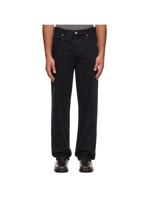 A.P.C. Black Fairfax Jeans