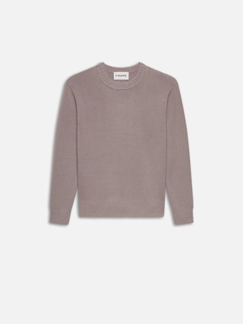 Cashmere Crewneck Sweater in Soft Lavender