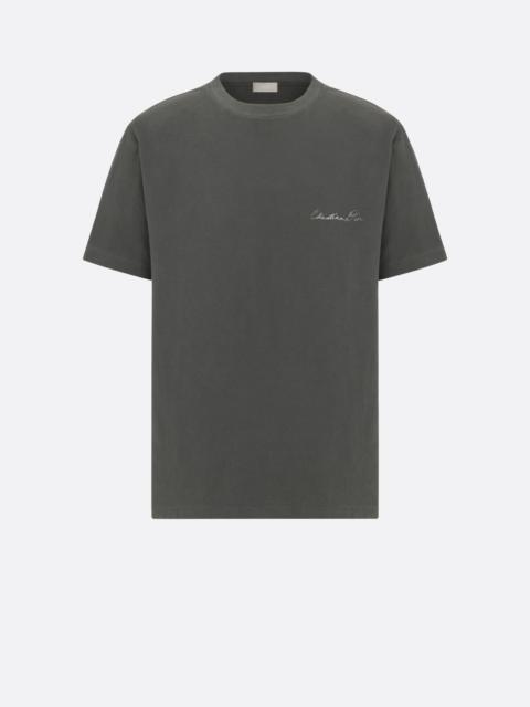 Handwritten Christian Dior Relaxed-Fit T-Shirt