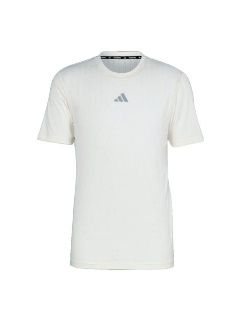 adidas HIIT Airchill Workout T-shirt 'White' IS3736