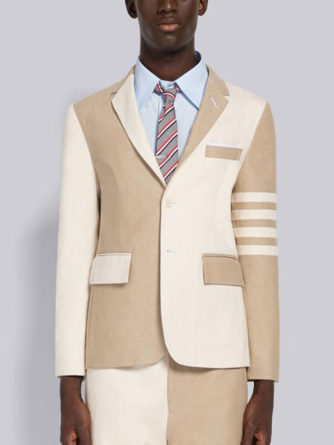 Thom Browne Fun-Mix Selvedge Denim 4-Bar Classic Sport Coat