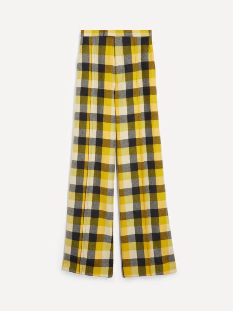 Vivienne Westwood Wide-Leg Pixel Check Trousers
