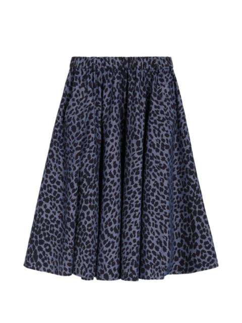 Aspesi animal-print skirt