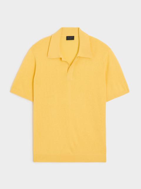 TODD SNYDER Silk-Cashmere Montauk Sweater Polo