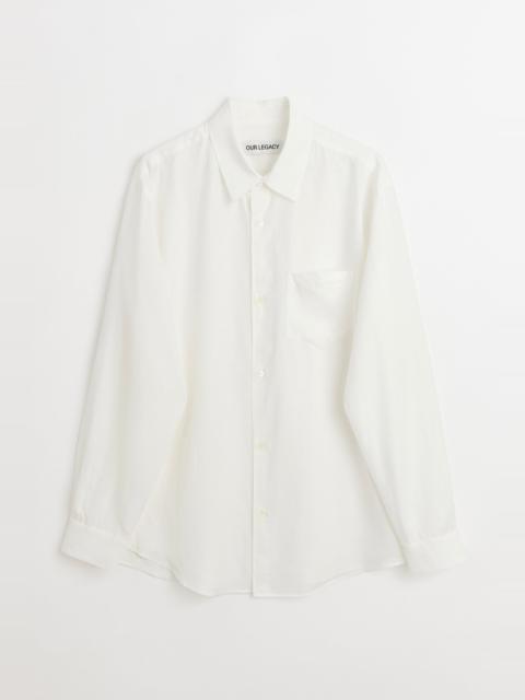 Initial Shirt Off White Lyocell