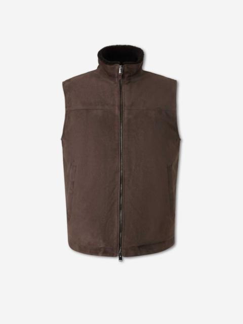 Canali PADDED SUEDE VEST