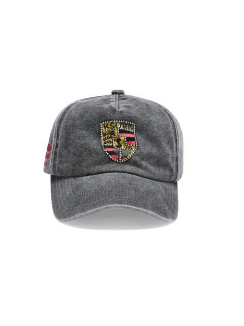 Ksubi SHIELD LOW PROFILE TRUCKER CAP CHARCOAL