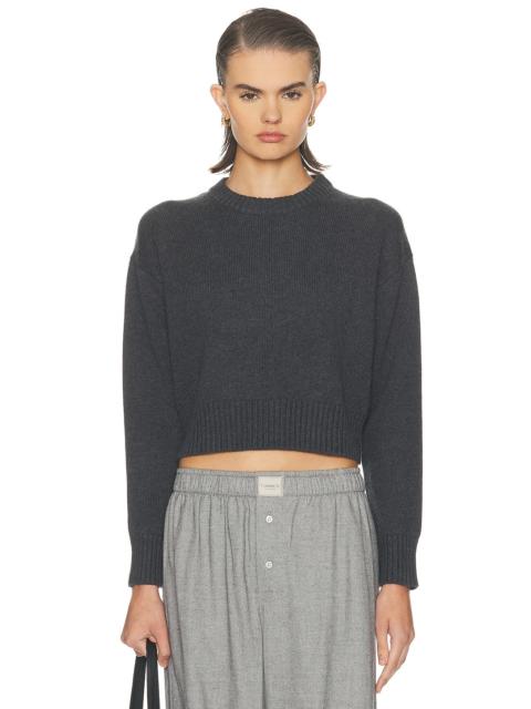 Enza Costa Chunky Cotton Cashmere Sweater
