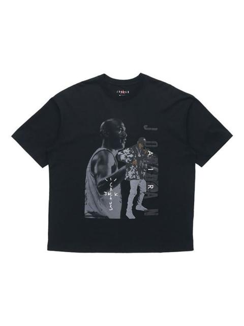 Jordan Cactus Jack by Travis Scott x Air Jordan T-Shirt 'Black' CJ9059-010