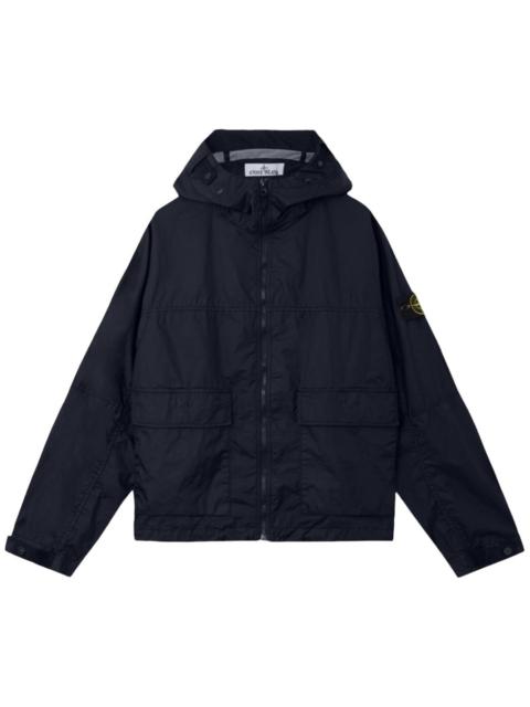 Stone Island STONE ISLAND Hooded Jacket with Water-resistant Membrane