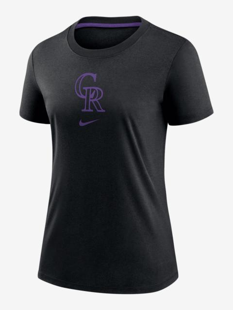 Nike Colorado Rockies Authentic Collection Early Work Women's Nike MLB T-Shirt