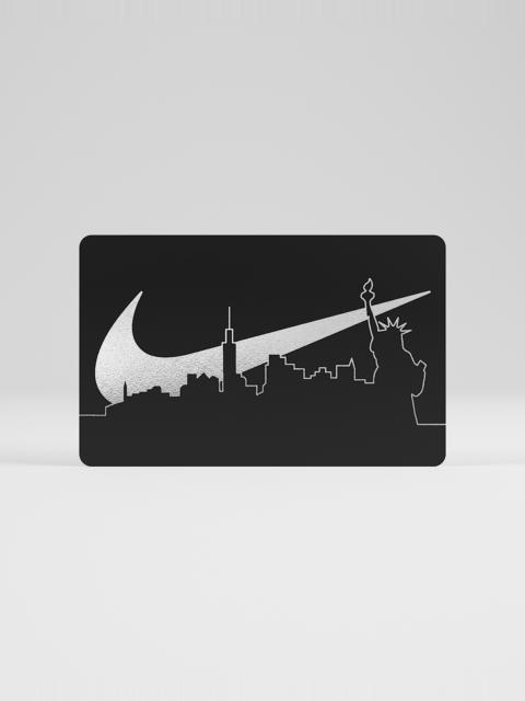 Jordan Nike Gift Card Mailed in a Mini Nike Shoebox
