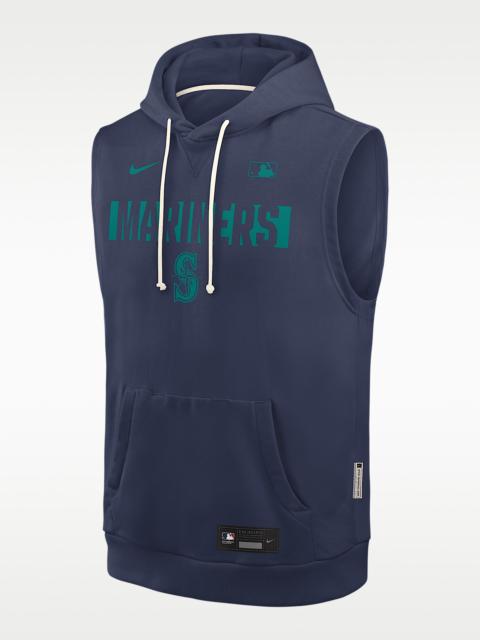Nike Seattle Mariners Authentic Collection Standard Issue Men's Nike Dri-FIT MLB Sleeveless Pullover Hood