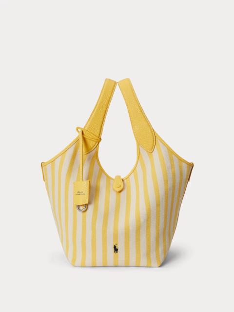 Polo Ralph Lauren Polo Play Striped Canvas Tote