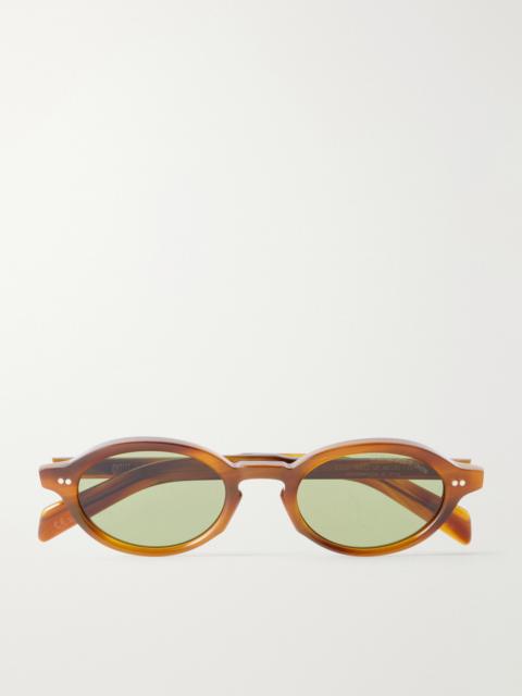 CUTLER AND GROSS GR13 Oval-Frame Acetate Sunglasses