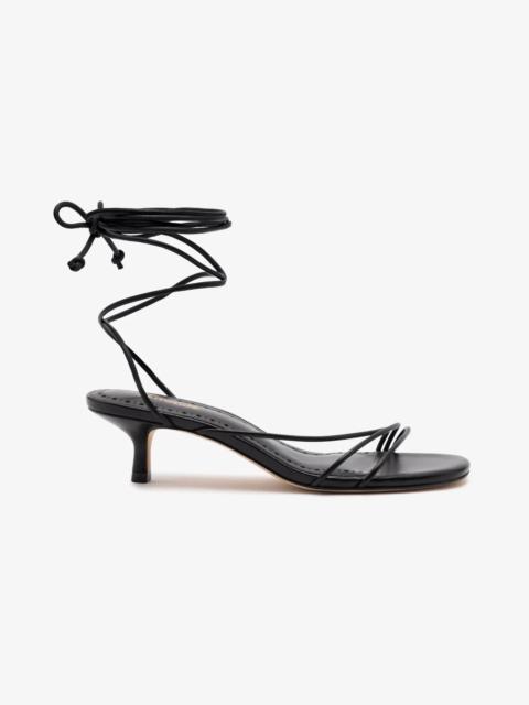 Sara Sandal In Black Leather