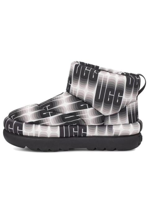 UGG (WMNS) UGG Classic Maxi Wavelength Mini Boot 'Black and White' 1132915-BWHT