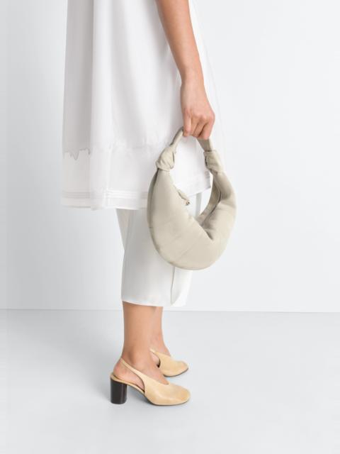 Lemaire MINI FORTUNE CROISSANT BAG IN ALPACA NUBUCK LEATHER