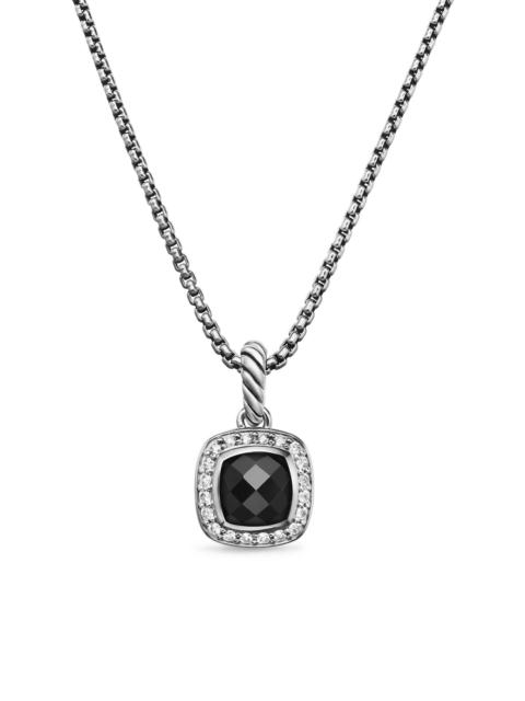 DAVID YURMAN Women's Petite Albion Pendant Necklace in Sterling Silver - Black Onyx