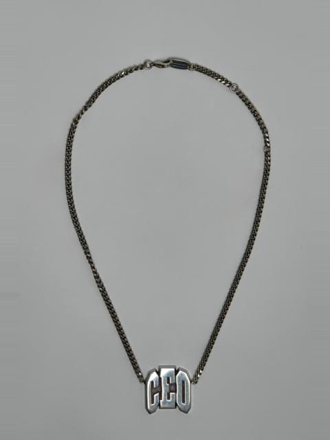 BALENCIAGA 3 Letter CEO Necklace