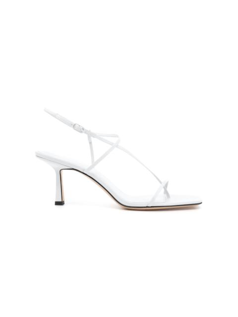 Studio Amelia Leather Heels white