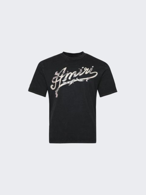 AMIRI Filigree Tee Black