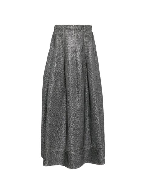 SIMKHAI Raja A-line maxi skirt
