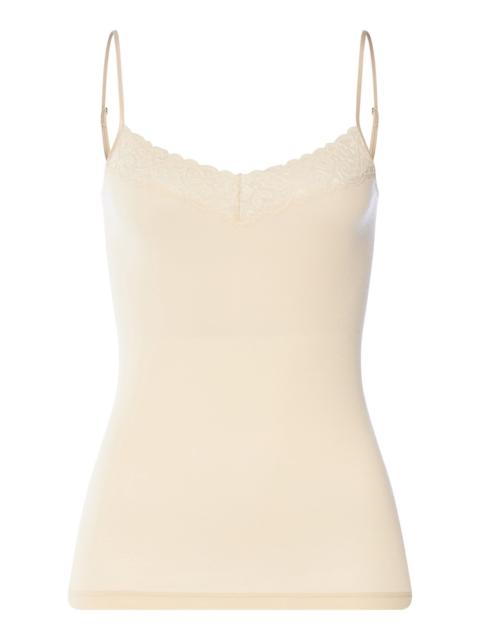 HANRO Moments V-Neck Cotton Camisole