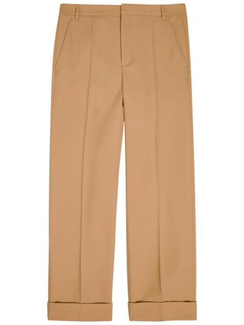 Valentino Valentino Garavani Wool-gabardine Trousers