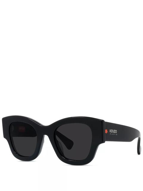 KENZO Boke 2.0 Square Sunglasses, 49mm