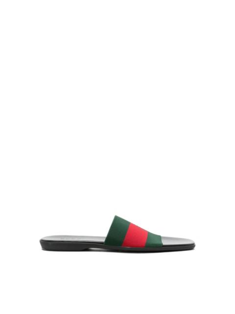 GUCCI Web detail flat sandals