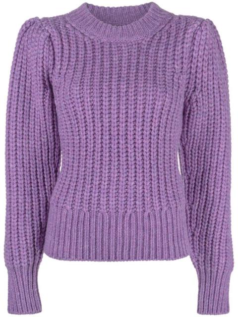 Isabel Marant puff-sleeve knitted jumper