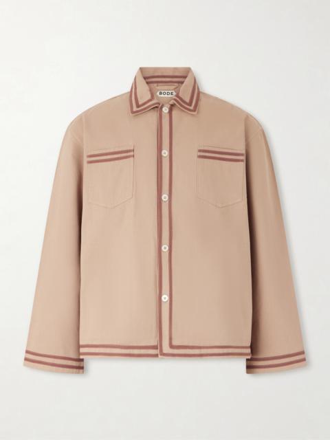 BODE Canteen Cotton-Twill Overshirt